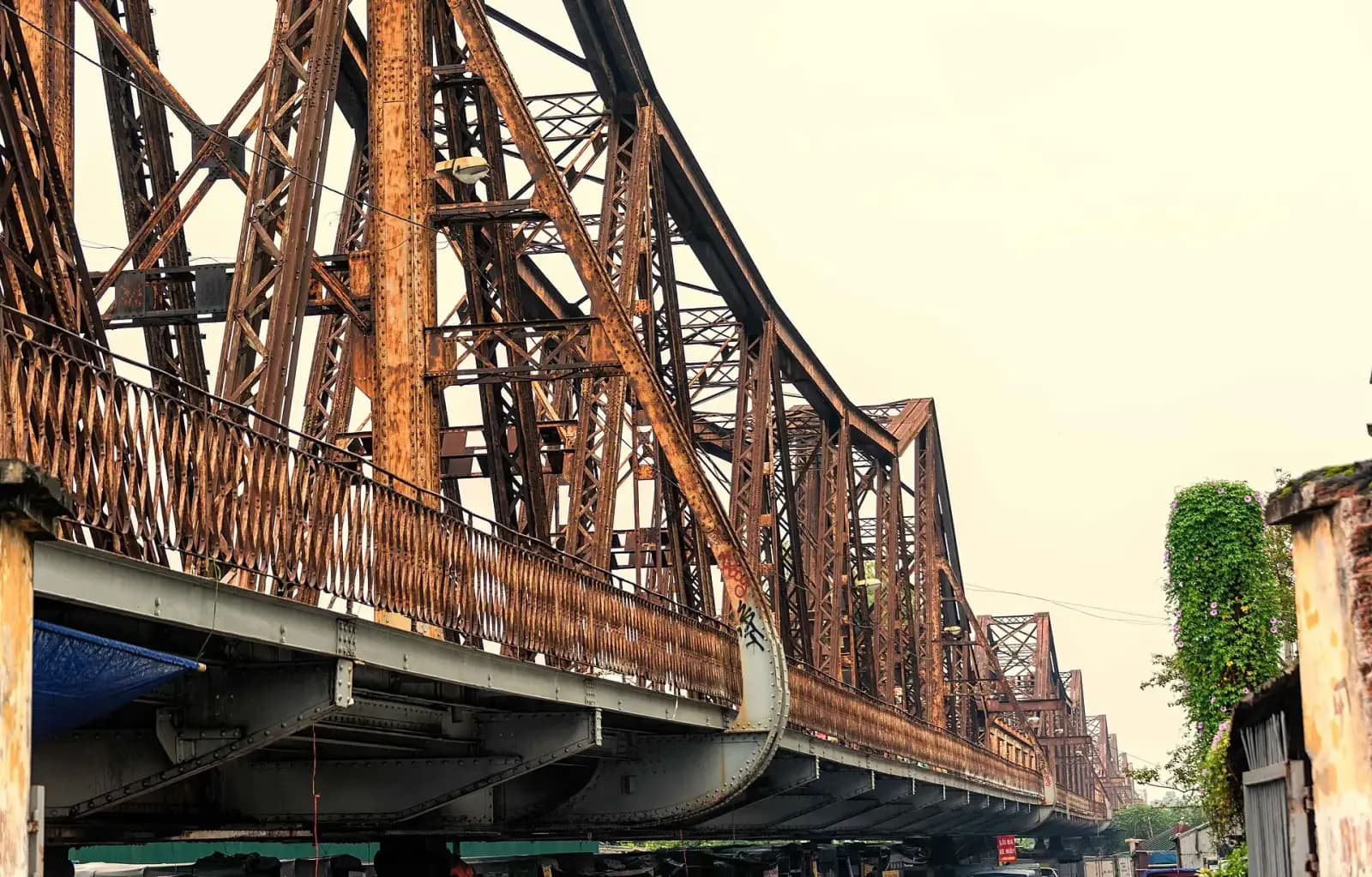 Kết cấu thép cầu Long Biên
