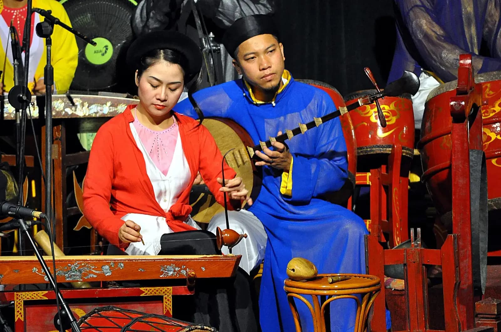 Nghệ sĩ biểu diễn nhạc truyền thống
