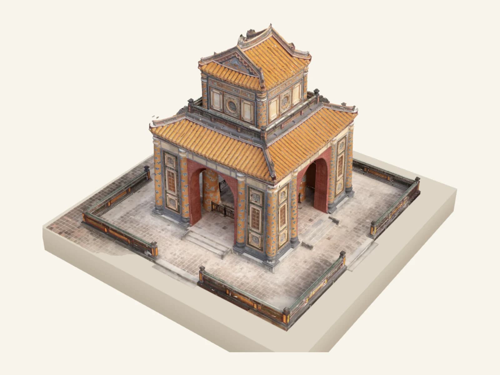 Mô hình 3D Lăng Tự Đức