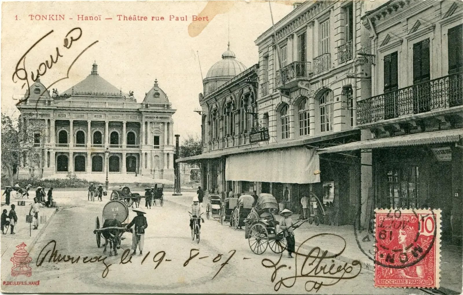 Bưu ảnh Nhà hát Lớn Hà Nội